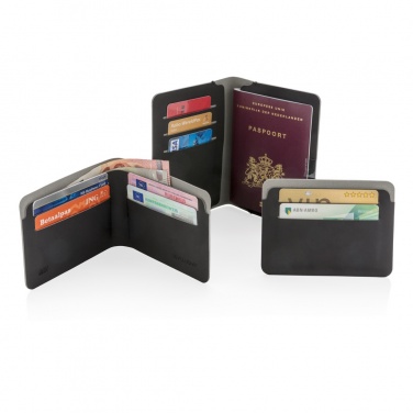 Logo trade business gift photo of: Quebec RFID safe cardholder