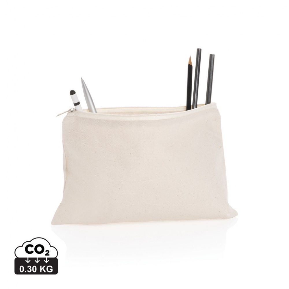 Logotrade promotional merchandise image of: Impact Aware™ 285 gsm rcanvas pencil case undyed