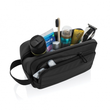 Logo trade advertising product photo of: Armond AWARE™ RPET toiletry bag