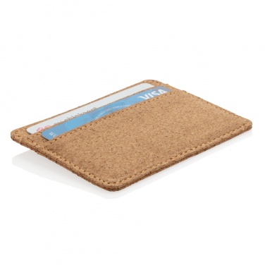 Logotrade promotional product picture of: Cork secure RFID slim wallet