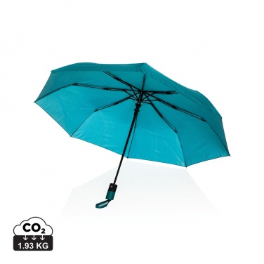 Logotrade promotional giveaway image of: 21" Impact AWARE™ 190T mini auto open umbrella