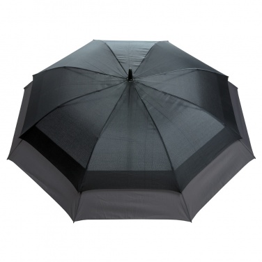 Logo trade promotional merchandise image of: Swiss Peak AWARE™ 23" to 27" expandable umbrella