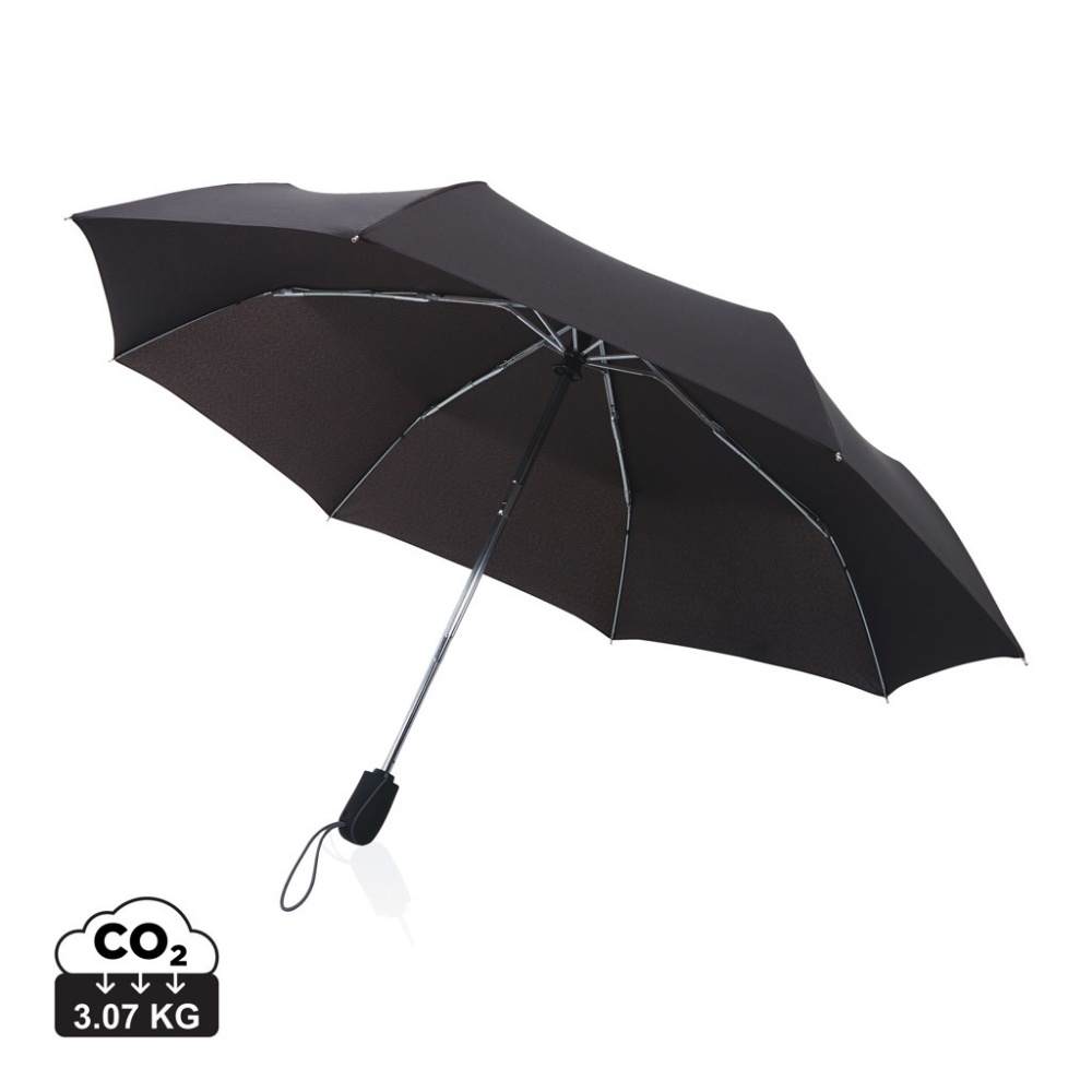 Logotrade promotional giveaway image of: Swiss Peak AWARE™ Traveller 21” automatic umbrella