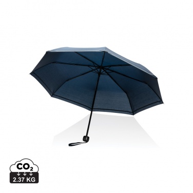 Logotrade advertising product image of: 20.5"Impact AWARE™ RPET 190T pongee mini reflective umbrella