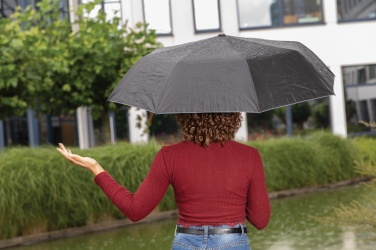 Logo trade corporate gift photo of: 21" Impact AWARE™ RPET 190T Pongee dual colour mini umbrella