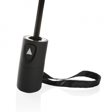 Logo trade corporate gifts image of: 21" Impact AWARE™ RPET 190T mini auto open umbrella