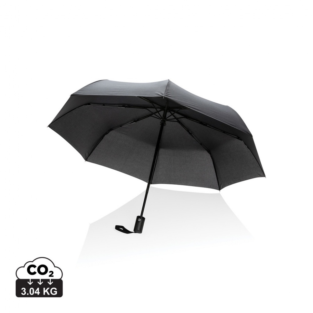 Logotrade promotional product image of: 21" Impact AWARE™ RPET 190T auto open/close umbrella
