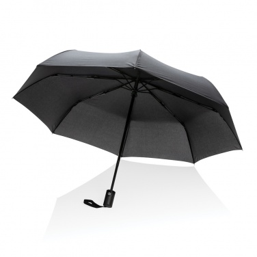 Logo trade promotional gift photo of: 21" Impact AWARE™ RPET 190T auto open/close umbrella