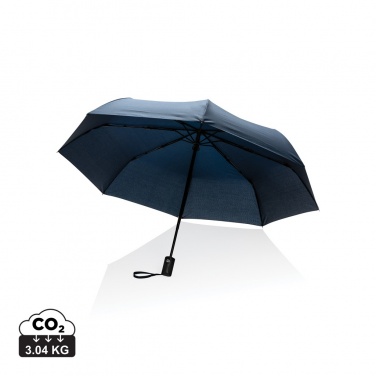 Logotrade business gifts photo of: 21" Impact AWARE™ RPET 190T auto open/close umbrella