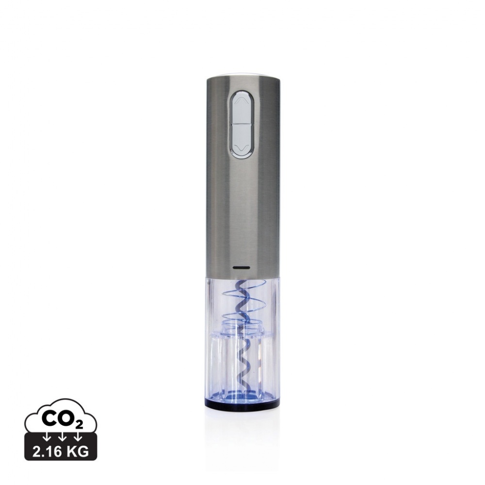 Logo trade business gifts image of: Electric wine opener - USB rechargeable