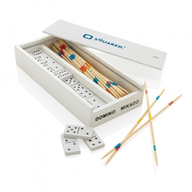 Logotrade corporate gifts photo of: Deluxe mikado/domino in wooden box