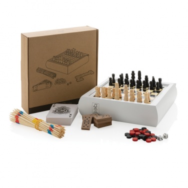 Logo trade promotional gifts image of: 5 in 1 game set