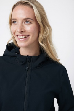 Logo trade promotional product photo of: Iqoniq Makalu women recycled polyester soft shell jacket