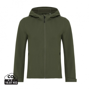 Logo trade promotional giveaway photo of: Iqoniq Makalu women recycled polyester soft shell jacket