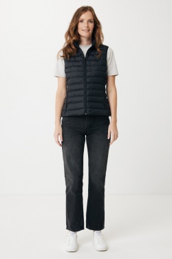 Logo trade promotional item photo of: Iqoniq Meru women recycled polyester bodywarmer