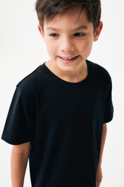 Logo trade promotional product photo of: Iqoniq Koli kids lightweight recycled cotton t-shirt