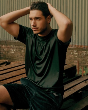 Logotrade corporate gift image of: Iqoniq Tikal recycled polyester quick dry sport t-shirt
