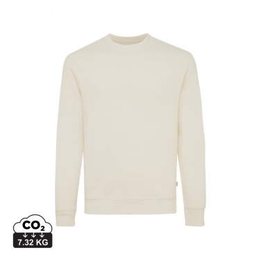 Logotrade business gift image of: Iqoniq Denali recycled cotton crew neck undyed