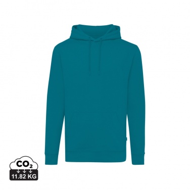 Logo trade promotional giveaways picture of: Iqoniq Jasper recycled cotton hoodie