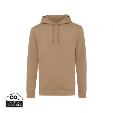 Logo trade promotional giveaways picture of: Iqoniq Torres recycled cotton hoodie undyed