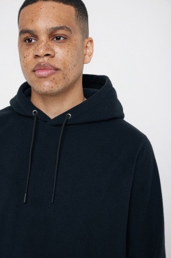 Logo trade advertising products picture of: Iqoniq Trivor recycled polyester microfleece hoodie