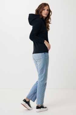 Logo trade corporate gifts picture of: Iqoniq Rila lightweight recycled cotton hoodie