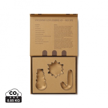 Logotrade promotional product picture of: VINGA Classic cookie cutter 3-piece set
