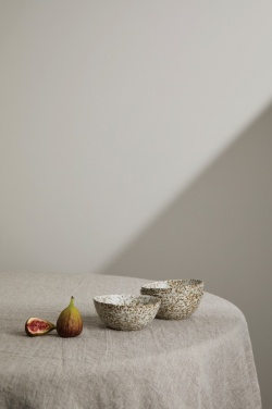 Logo trade corporate gifts picture of: VINGA Nuvem stoneware mini bowl, 3 pcs set