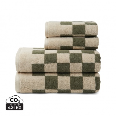 Logo trade business gifts image of: VINGA Elba OCS organic cotton towel, 4 pcs set