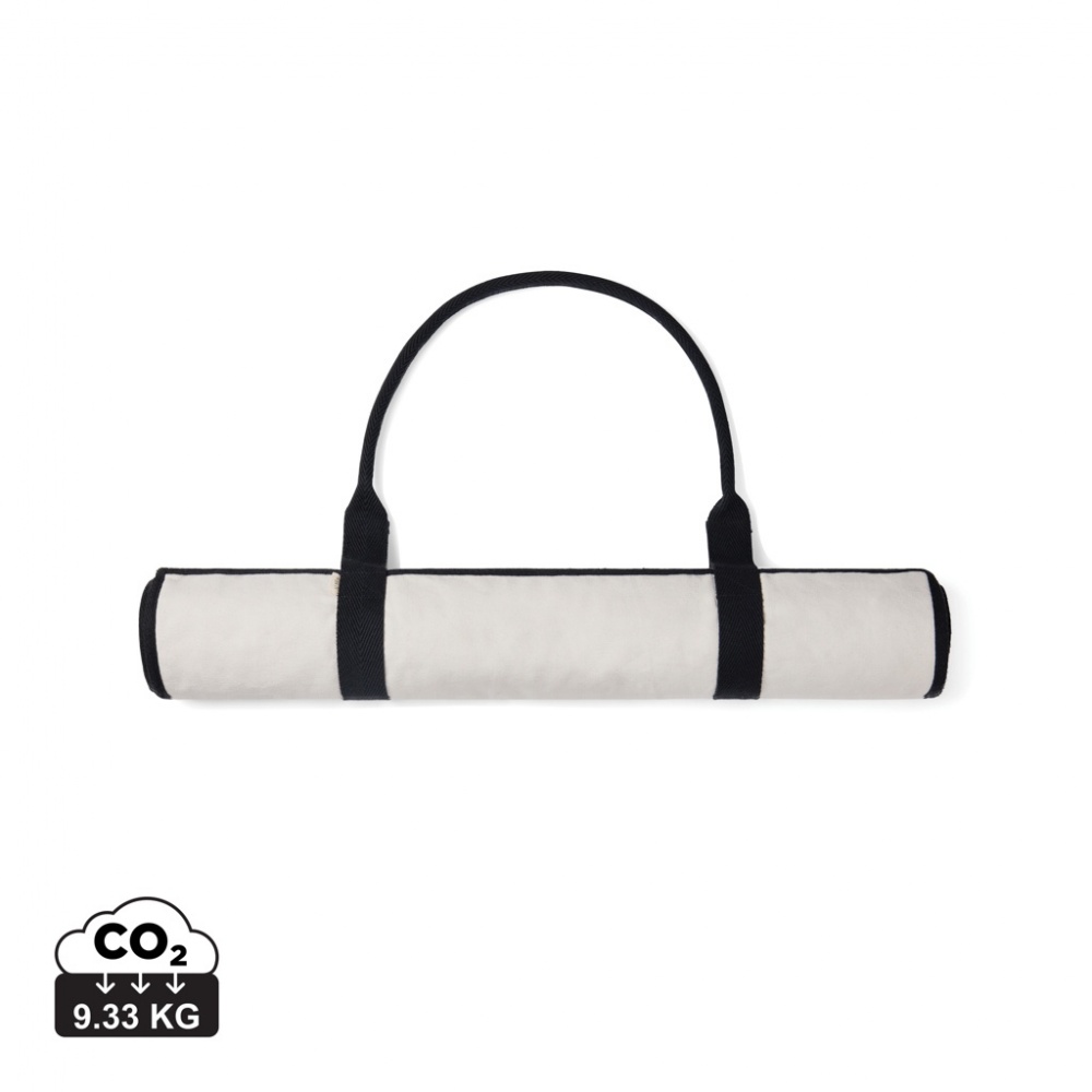 Logo trade corporate gifts picture of: VINGA Volonne AWARE™ recycled canvas beach mat