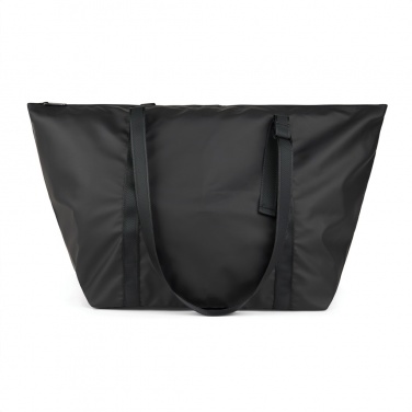 Logo trade promotional merchandise photo of: VINGA Livorno GRS recycled polyester weekend bag