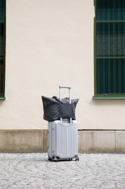 Logo trade promotional giveaway photo of: VINGA Livorno GRS recycled polyester weekend bag