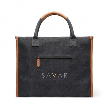 Logotrade advertising product image of: VINGA Bosler RCS recycled canvas office tote