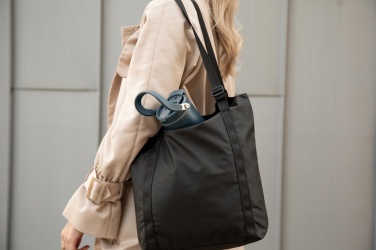 Logo trade corporate gift photo of: VINGA Livorno GRS recycled polyester tote