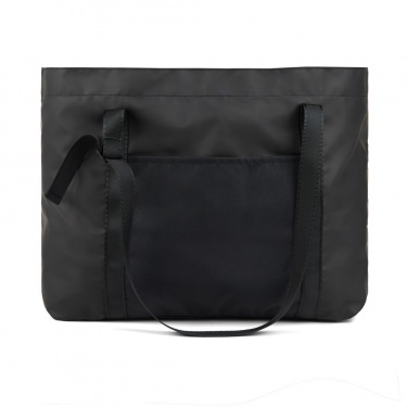 Logo trade promotional merchandise picture of: VINGA Livorno GRS recycled polyester maxi tote