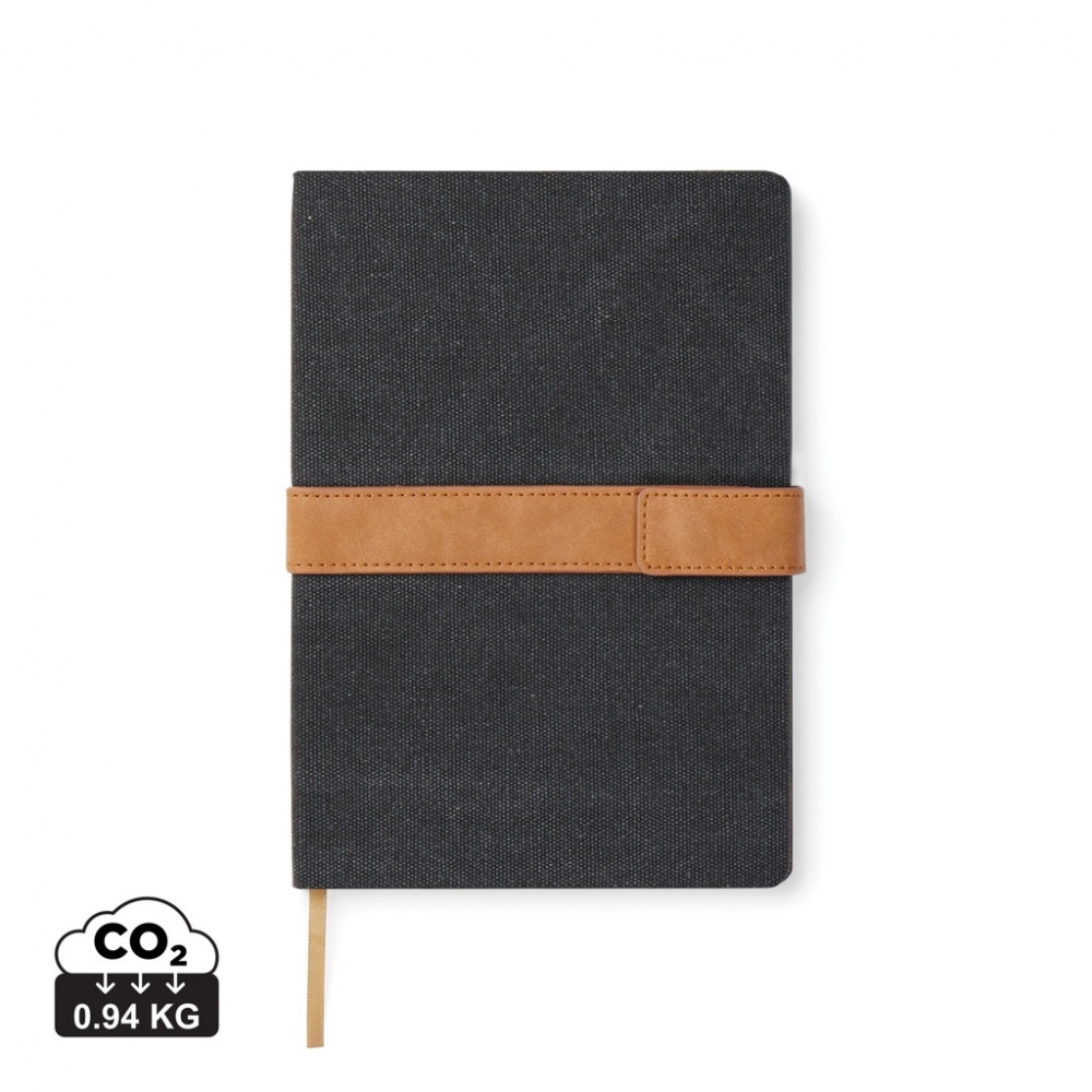 Logotrade advertising product picture of: VINGA Bosler RCS recycled paper notebook