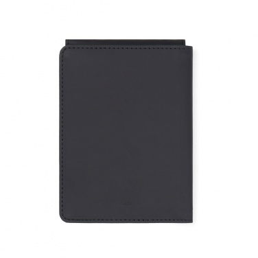 Logo trade corporate gifts image of: VINGA Baltimore RCS recycled polyester RFID passport cover