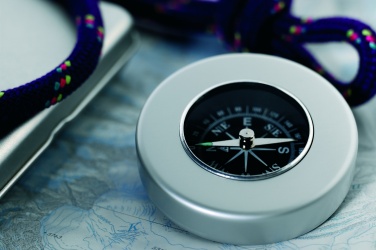 Logo trade promotional merchandise image of: Target nautical compass