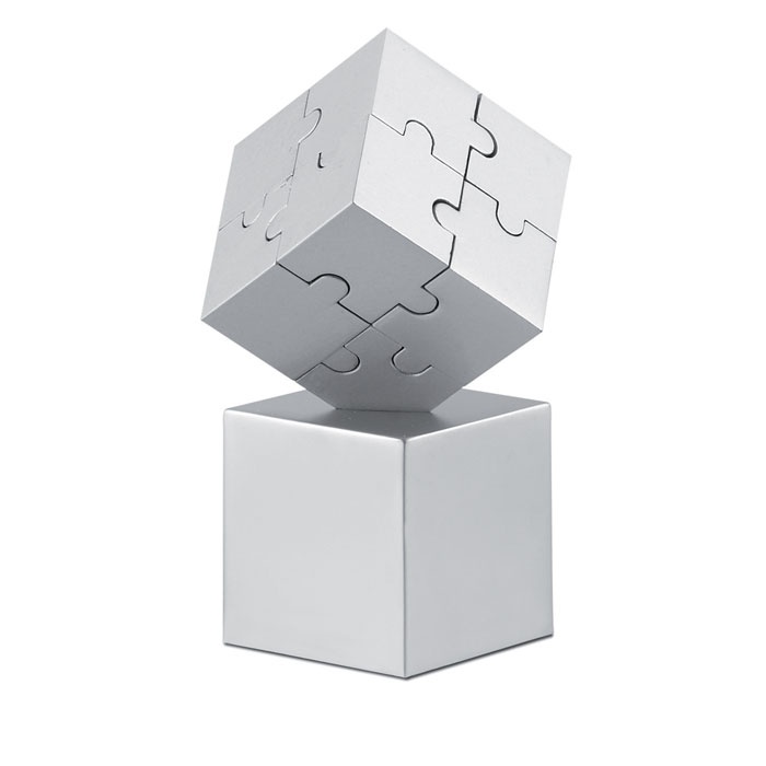 Logo trade promotional gift photo of: Metal 3D puzzle