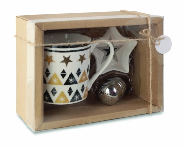 Logo trade promotional products picture of: Mug mini plate filter in box