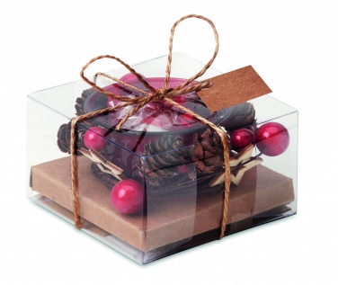 Logotrade promotional product picture of: Christmas candle holder