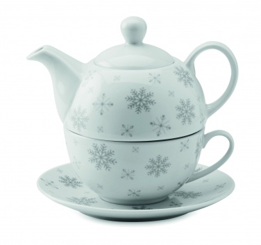 Logo trade corporate gifts image of: Christmas tea set
