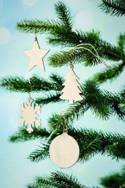 Logotrade corporate gift picture of: Snowflake Tree hanger
