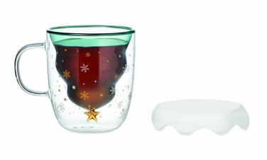 Logotrade promotional product picture of: Double wall borosilicate mug