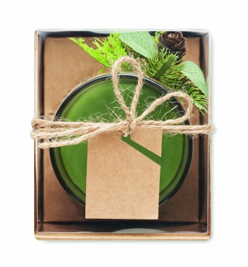 Logo trade promotional merchandise picture of: Christmas candle holder