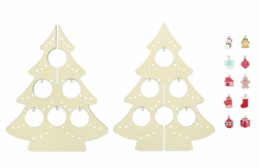 Logotrade corporate gift picture of: Wooden Xmas tree decoration