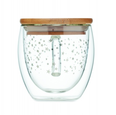 Logo trade promotional products picture of: Double wall borosilicate mug