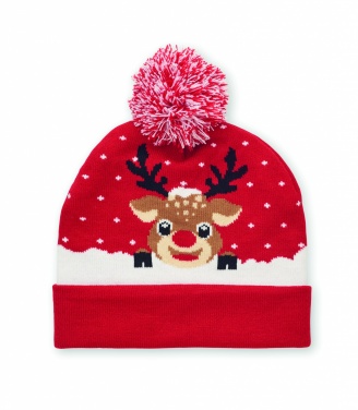Logo trade promotional product photo of: Christmas knitted beanie