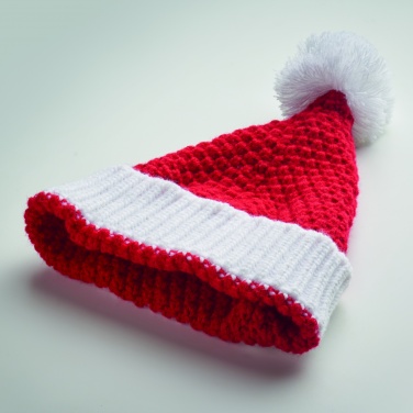Logo trade business gift photo of: Christmas knitted beanie