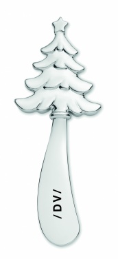 Logo trade corporate gifts image of: Christmas tree cheese knife